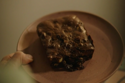 Nigella Lawson emergency brownies with chocolate chips recipe on Saturday Kitchen