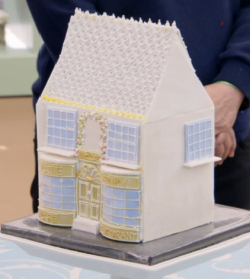 Kate’s dream restaurant 3D cake on The Great British Bake off for the new year