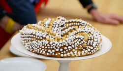 Kate’s ginger and almond stollen on The Great British Bake off for the new year