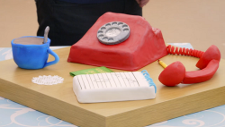 Steven’s communication cake on The Great British Bake off for the new year