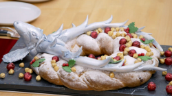 Steven’s stag night stollen on The Great British Bake off for the new year