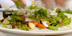 Nick’s chicken salad on on James Martin’s Great British Adventure