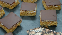 Michelle Keegan’s after dinner mint flapjacks on The Great Celebrity Bake Off for stand up ...