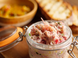 Simon Rimmer’s Coarse Ham Hock Rilletes on Sunday Brunch