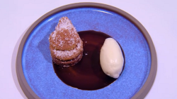 Paul’s tiers in heaven dessert on the Great British Menu 2019