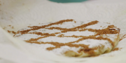 Chef Moha’s Moroccan pastilla with quail and icing sugar on Mary Berry’s Quick Cooking