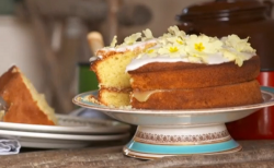 Phil Vickery and Alison’s lemon drizzle cake on This Morning