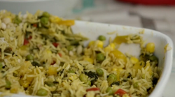 Jen’s vegetable biryani cooked in a microwave on Eat Well for Less?