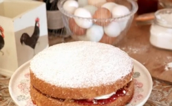 Anton Du Bake Victoria sponge cake on This Morning