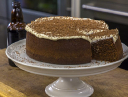 James Martin chocolate and Guinness cake on James Martin’s Saturday Morning