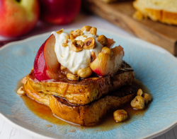 Simon Rimmer French Toast With Nectarines on Sunday Brunch