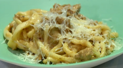 Masha Rener’s Pici Alla Norcina on Sunday Brunch