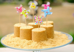 Tilly’s sandcastle cheesecakes on Matilda and the Ramsay Bunch