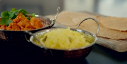 Phil Vickery low calorie chicken tikka masala with basmati rice and chapati on on Save Money: Go ...