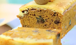 David’s squishy squashy fruit cake on The Great British Bake Off 2019