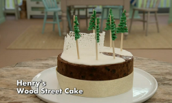 Henry’s wood street fruit cake on The Great British Bake off