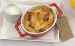 Jenny Ryan Paddington posh bread and butter pudding with marmalade and a Peruvian cocktail on Ce ...