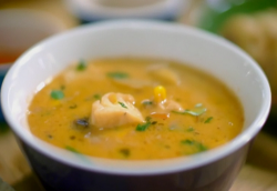 Paul Ainsworth Grimsby fish market  chowder on The One Show