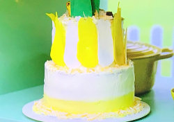 Steph’s sour lime pina colada cake on The Great British Bake Off 2019