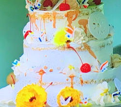 David’s amaretto sour cake on the Great British Bake Off 2019