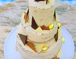 Henry’s white Russian cake on the Great British Bake Off 2019