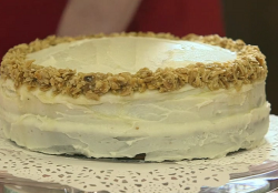 Kristin’s almond and vanilla cake on Flour Power