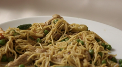 Rita Walton’s healthy chicken chow mein on Eat Well For Less?