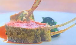 Atul kochhar saddle of lamb with spinach on My Favourite Dishes