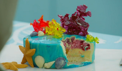 Alice save our oceans cake on The Great British Bake Off 2019