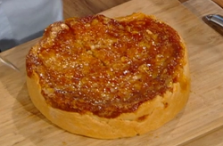 Matt Tebbutt almond cake with marmalade jam and on Saturday Kitchen