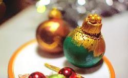 Cynthia’s eatable Christmas baubles on Kirstie’s Handmade Christmas