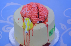 Aleena’s brain cake on Junior Bake off 2019