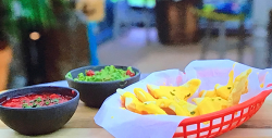 Zoe’s chips and dips biscuits on Junior Bake Off