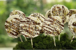 Juliet Sear Meringue lollies on  Beautiful Baking with Juliet Sear