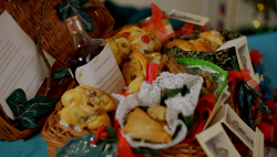 Ruth’s teddy bear picnic festive hamper on Kirstie’s Handmade Christmas