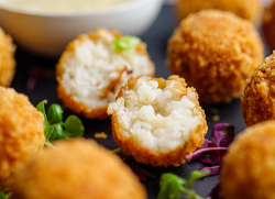 Simon Rimmer’s Sticky Rice and Crab Fritters on Sunday Brunch