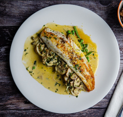 Simon Rimmer Megrim Sole With Tarragon and Mushrooms on Sunday Brunch