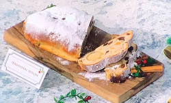 Jack Sturgess traditional German stollen with marzipan on Sunday Brunch