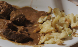 Chris’s wild boar stew on  Rick Stein’s Secret France