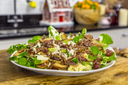 James Martin’s Warm Duck Confit Salad  Christmas starter on James Martin’s Saturday  ...