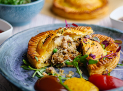 Simon Rimmer’s Sunday Brunch Vegan Festive Pasty on Sunday Brunch