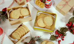 Juliet Sear’s herby shortbreads with parmesan cheese on Beautiful Baking with Juliet Sear