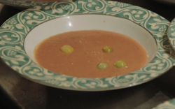 Antwan’s gazpacho soup on Rick Stein’s Secret France