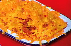 John Gregory-Smith’s Turkey with chorizo mac and cheese on Sunday Brunch