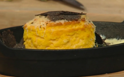 Theo Randall’s twice-baked soufflés with spinach. cream and Parmesan cheese on Saturday Ki ...