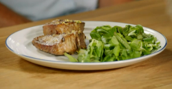 Stacie Stewart’s lamb chops with green salad for The Russian Air Force Diet on How To Loose Weig ...