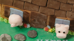 Susie’s three little pigs cake on Best Home Cook