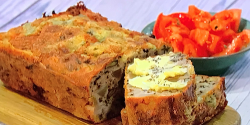 Simon Rimmer’s pear, Gorgonzola and walnut loaf on Sunday Brunch