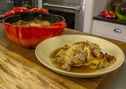 James Martin’s  chicken casserole on James Martin’s Saturday Morning
