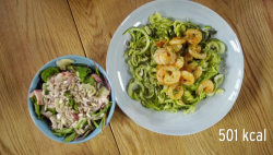 Stacie Stewart’s courgetti and paprika prawns for The Big Fat Full Plate by Dr Helen Lawal on Ho ...